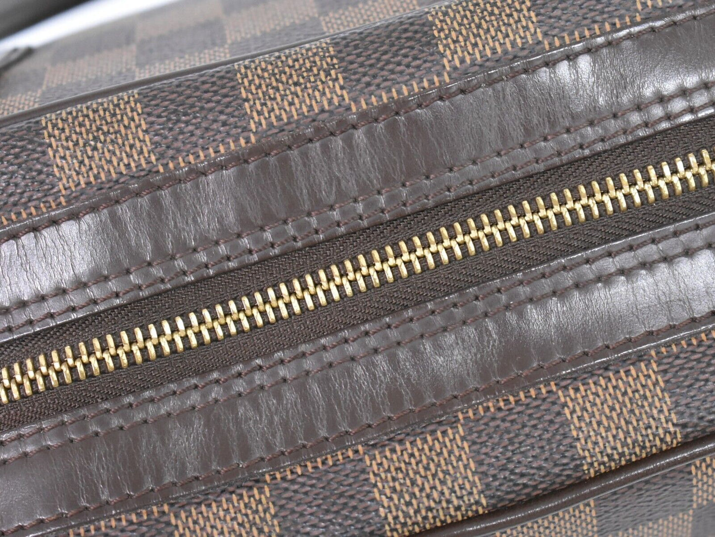 Louis Vuitton Duomo Brown Canvas Handbag