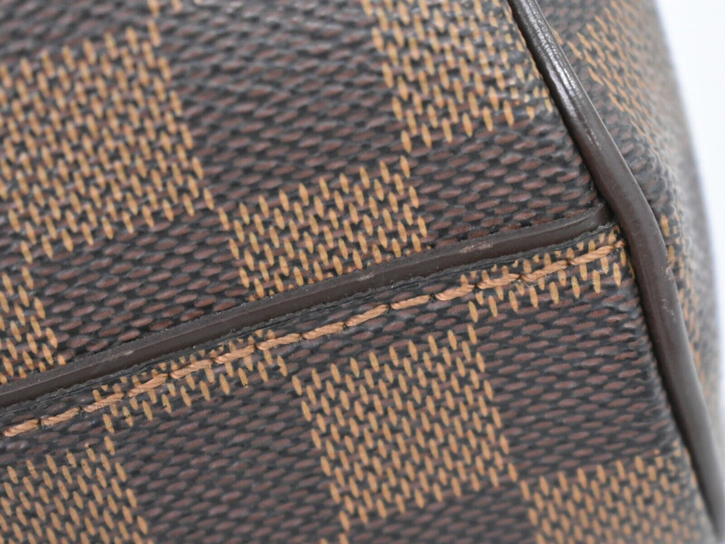 Louis Vuitton Duomo Brown Canvas Handbag