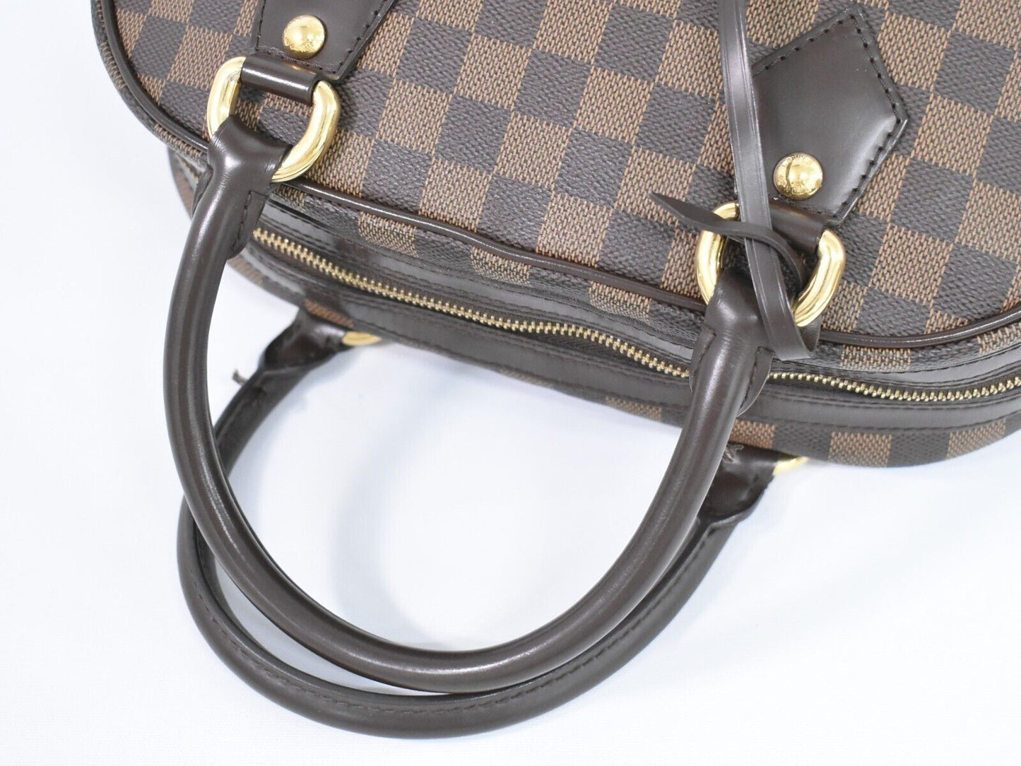 Louis Vuitton Duomo Brown Canvas Handbag