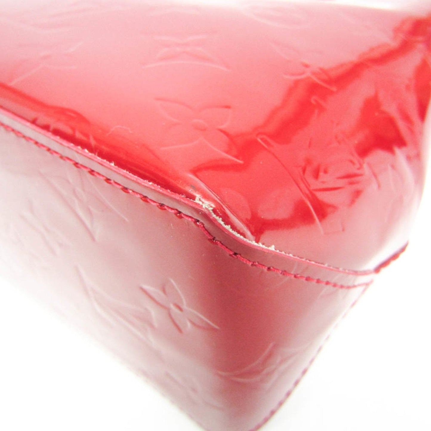 Louis Vuitton Reade Red Patent Leather Handbag