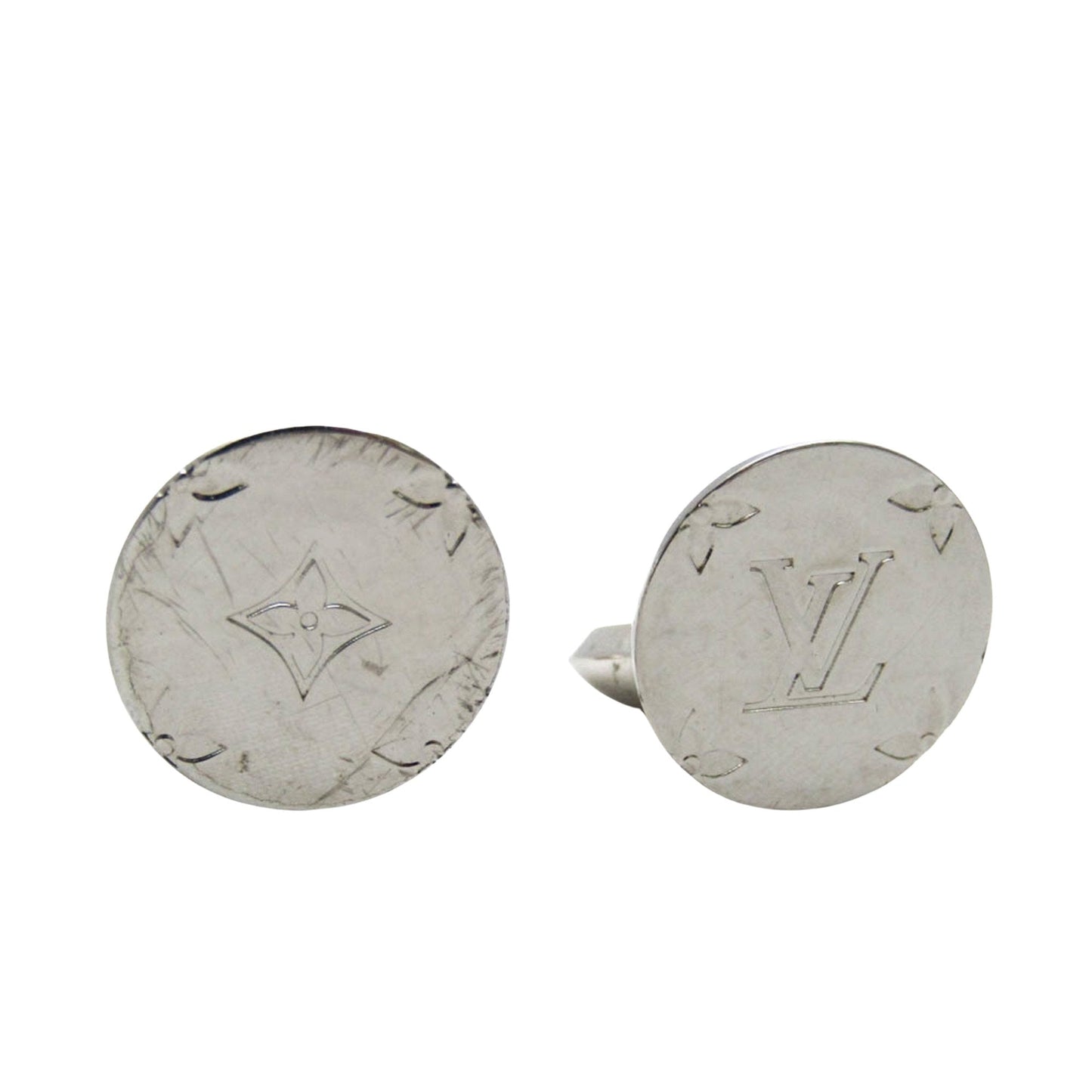 Louis Vuitton Monogram Silver Metal Jewelleryset Jewelry ()