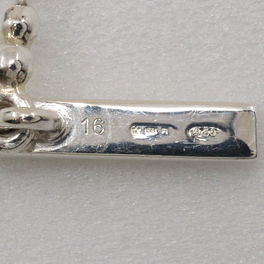 Gucci Interlocking G Silver Leather Bracelet Jewelry