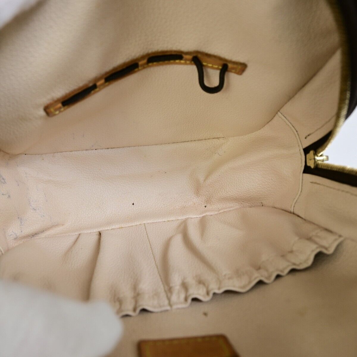 Louis Vuitton Spontini Brown Canvas Handbag