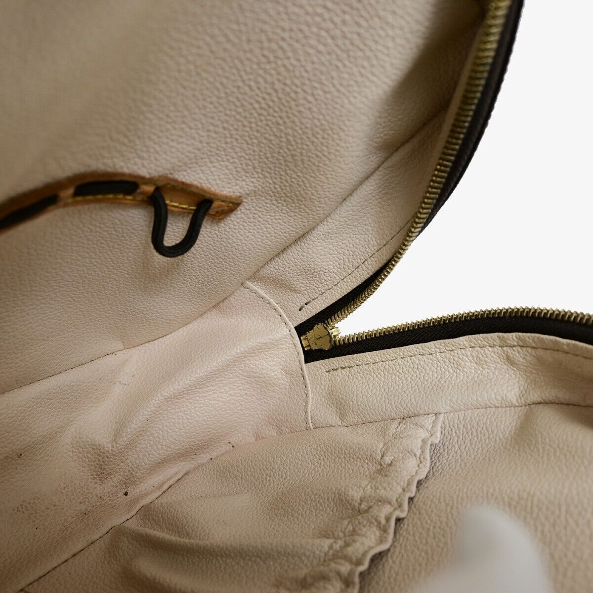 Louis Vuitton Spontini Brown Canvas Handbag