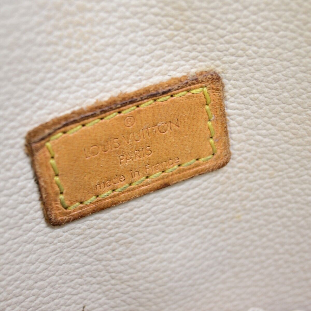 Louis Vuitton Spontini Brown Canvas Handbag