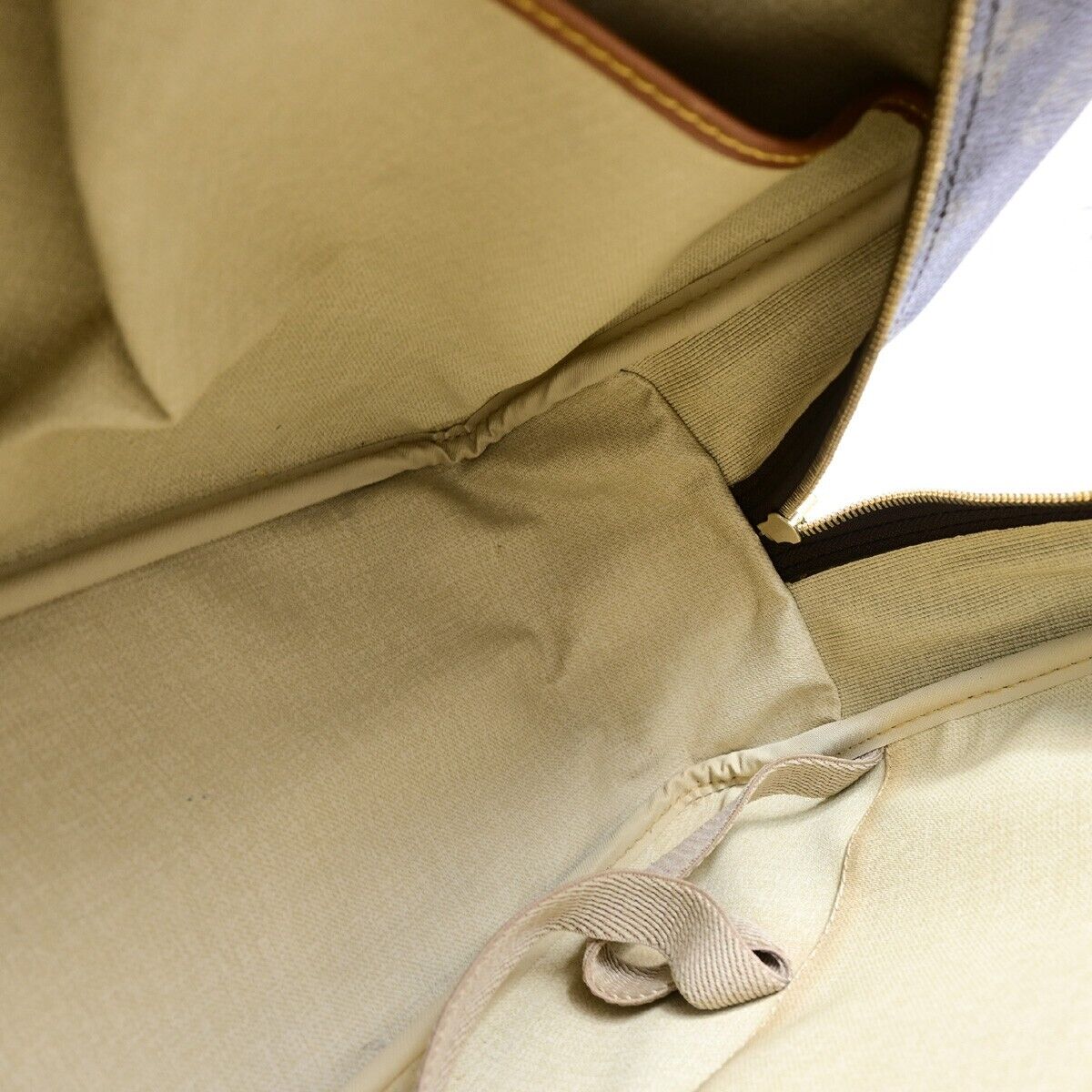 Louis Vuitton Deauville Brown Gold Plated Handbag