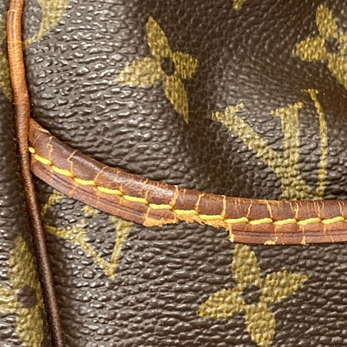 Louis Vuitton Deauville Brown Gold Plated Handbag