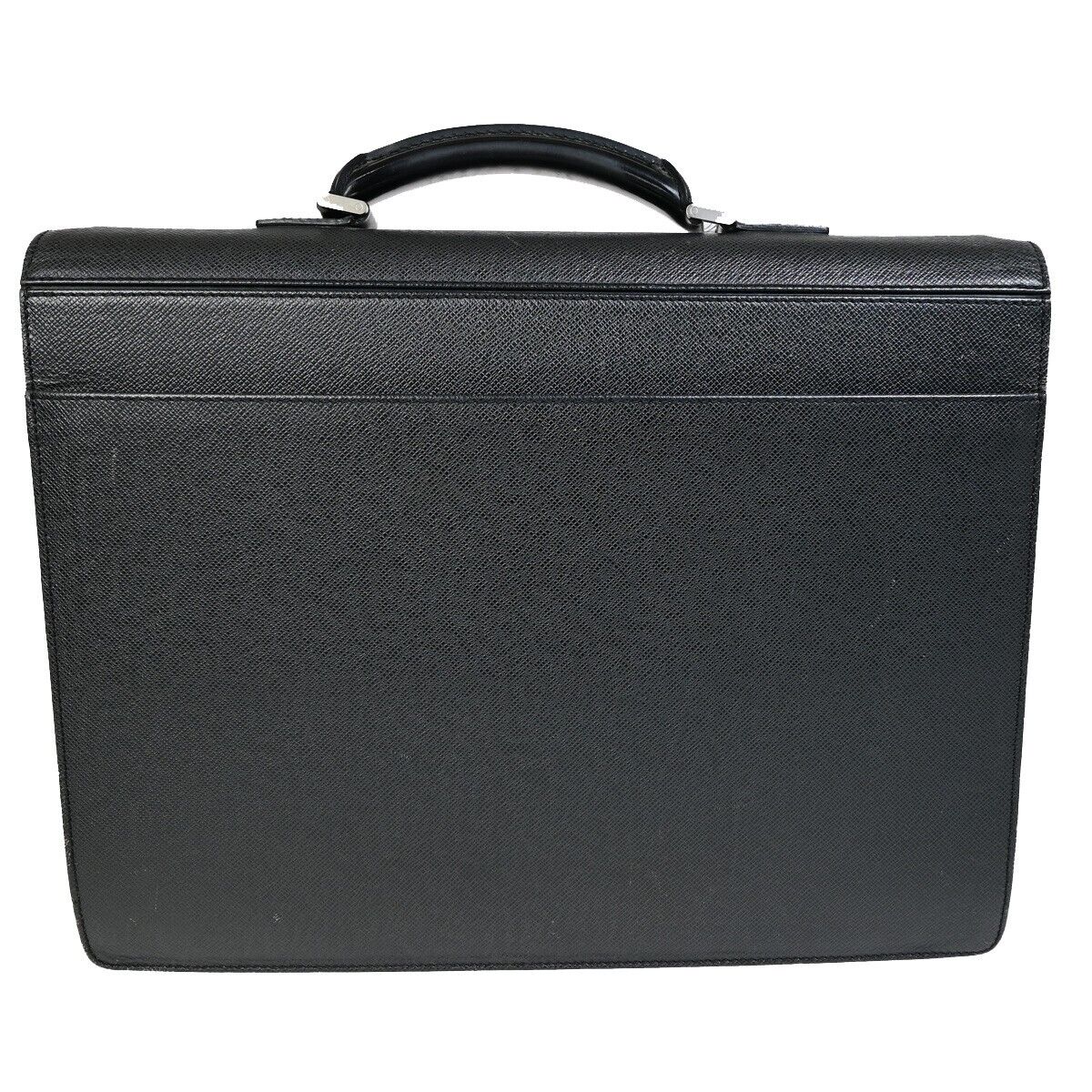 Louis Vuitton Robusto Black Leather Briefcase Bag