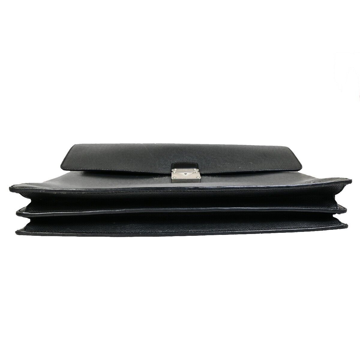 Louis Vuitton Robusto Black Leather Briefcase Bag