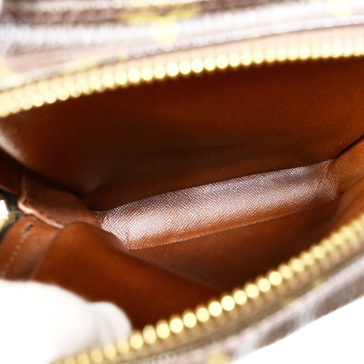 Louis Vuitton Amazon Brown Gold Plated Handbag