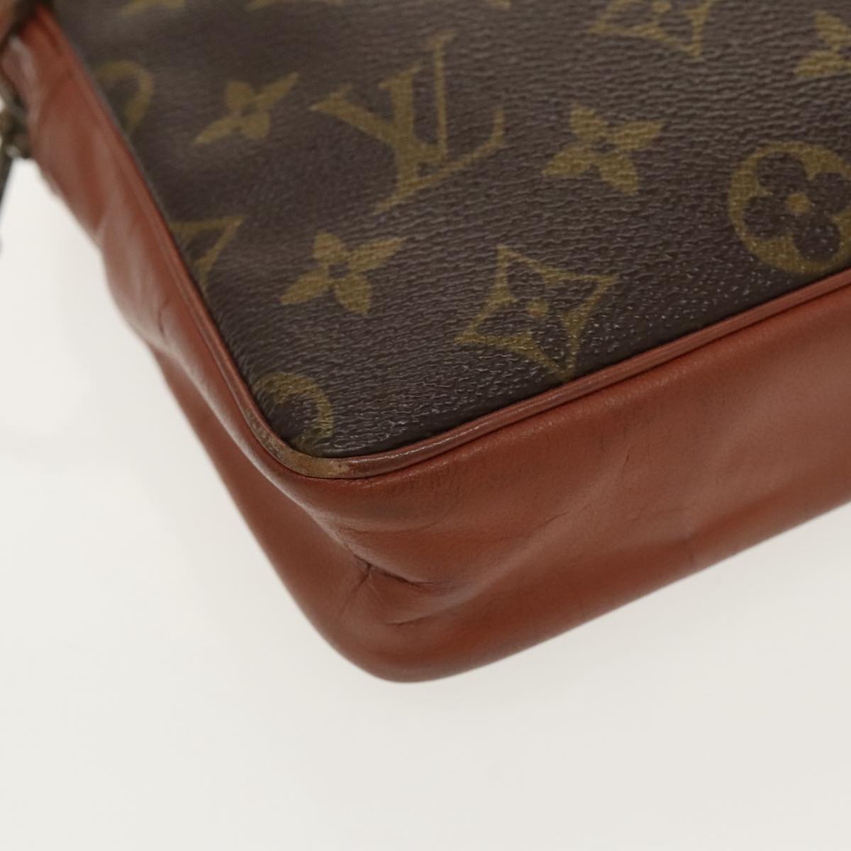 Louis Vuitton Shoulder Bag Brown Canvas Shoulder Bag