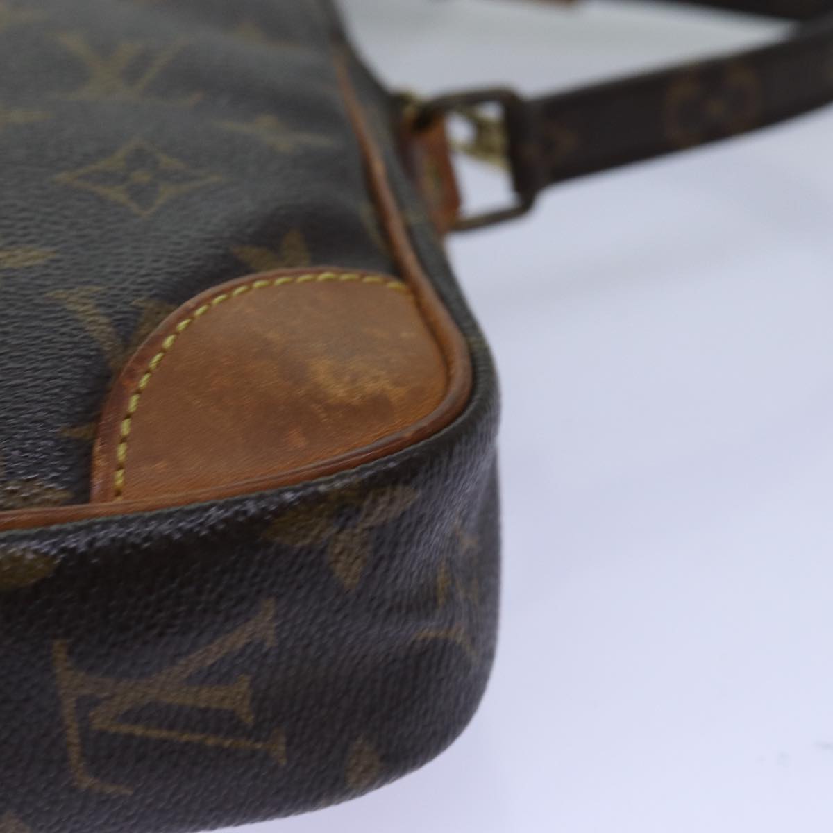 Louis Vuitton Danube Black Canvas Shoulder Bag