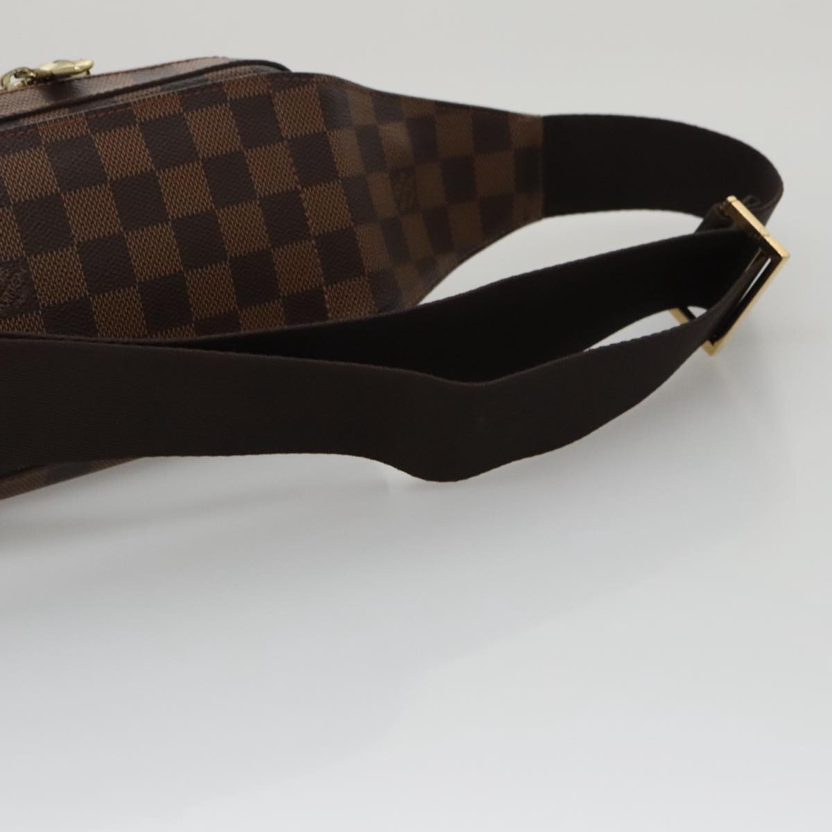 Louis Vuitton Geronimos Brown Canvas Shoulder Bag
