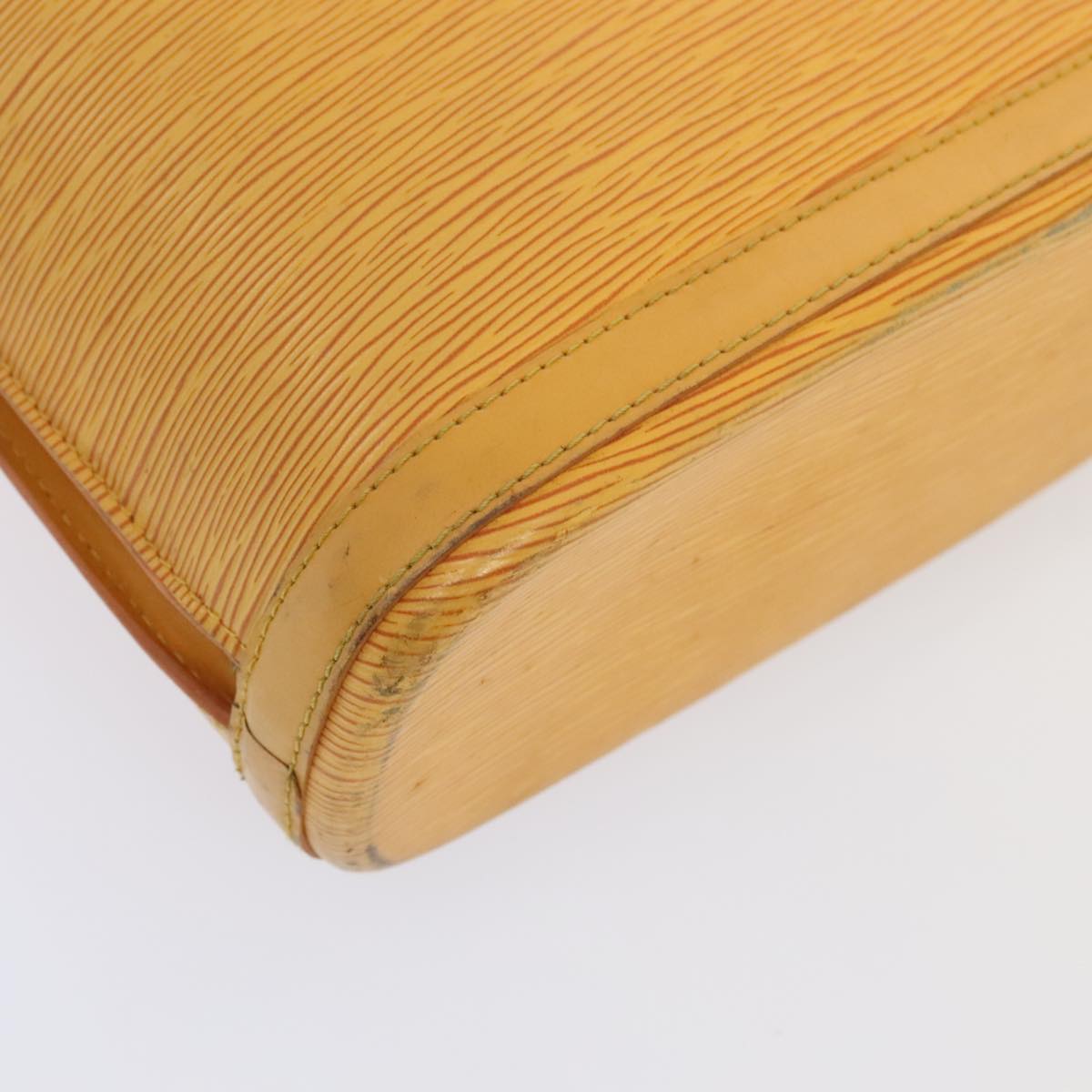 Louis Vuitton Lussac Yellow Leather Shoulder Bag