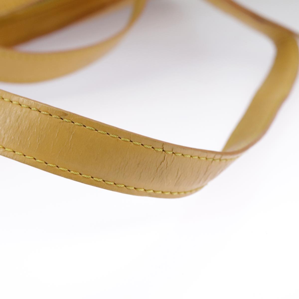 Louis Vuitton Gobelins Yellow Leather Backpack Bag