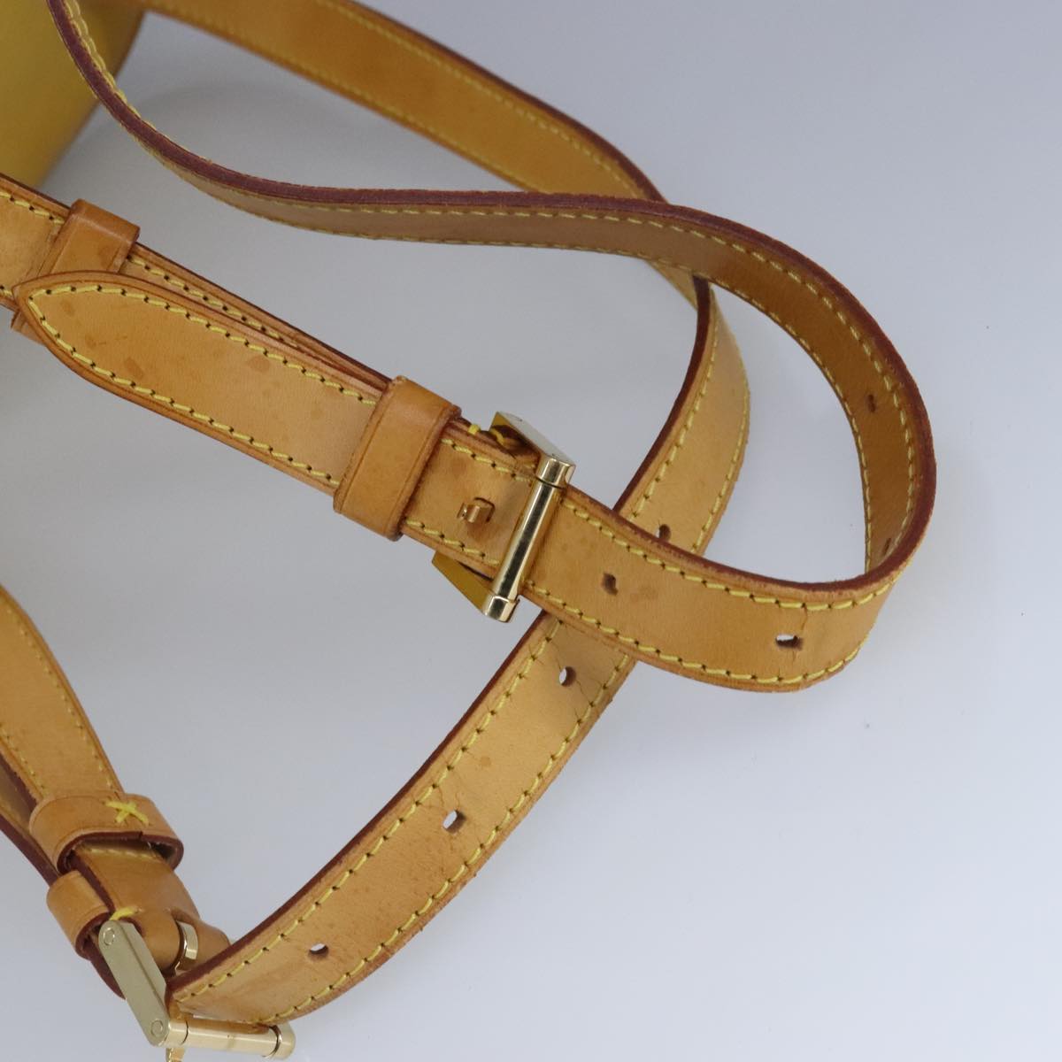 Louis Vuitton Murray Yellow Patent Leather Backpack Bag