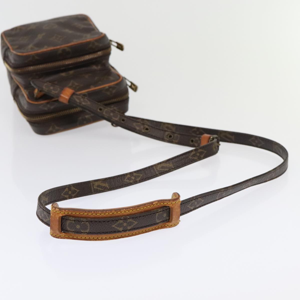Louis Vuitton Mini Amazone Brown Canvas Shoulder Bag
