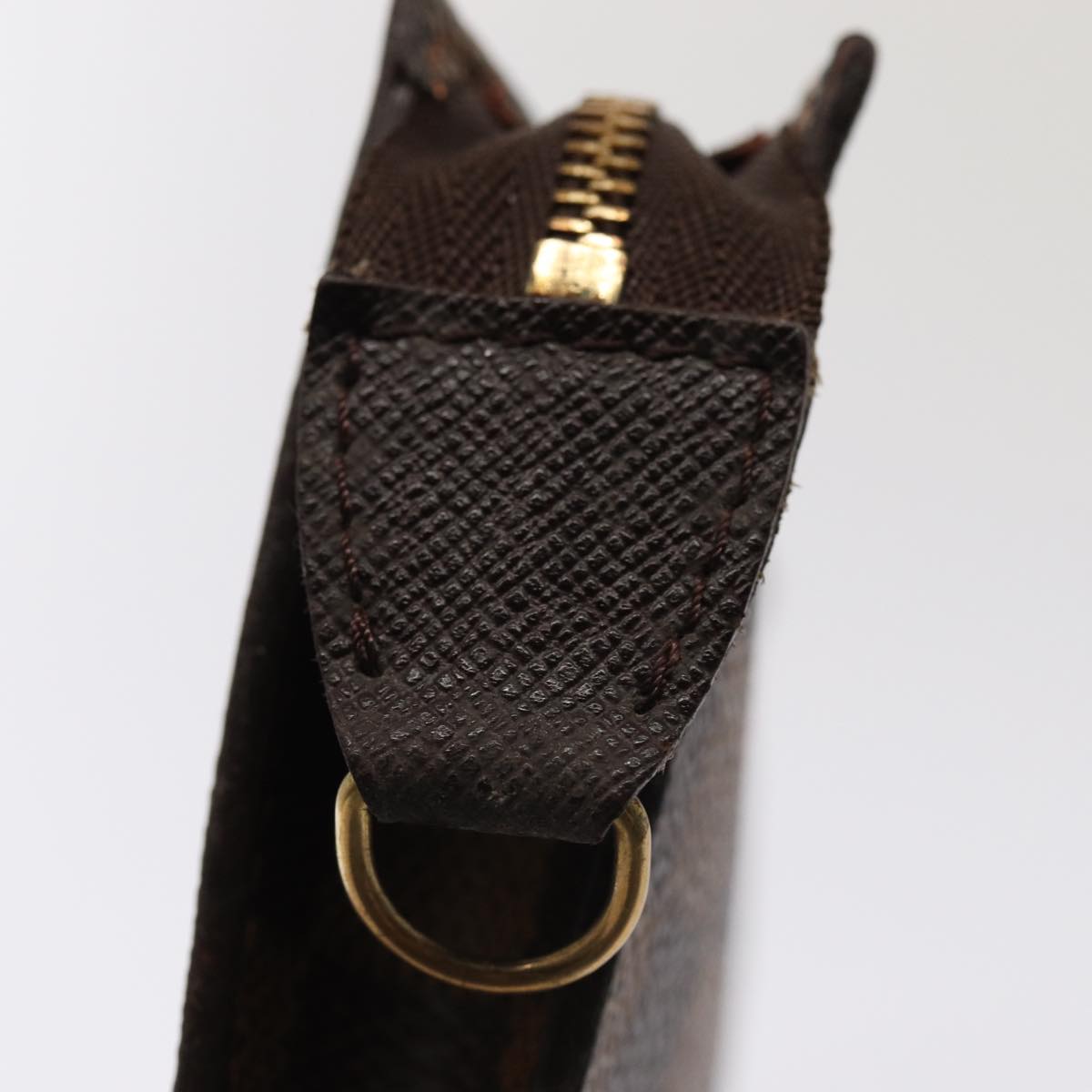Louis Vuitton Trousse De Toilette Brown Canvas Clutch Bag