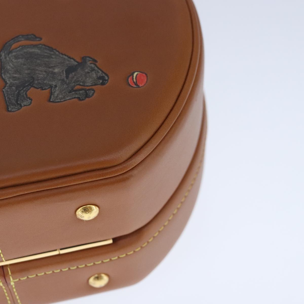 Louis Vuitton Petite Boite Chapeau Brown Leather Shoulder Bag