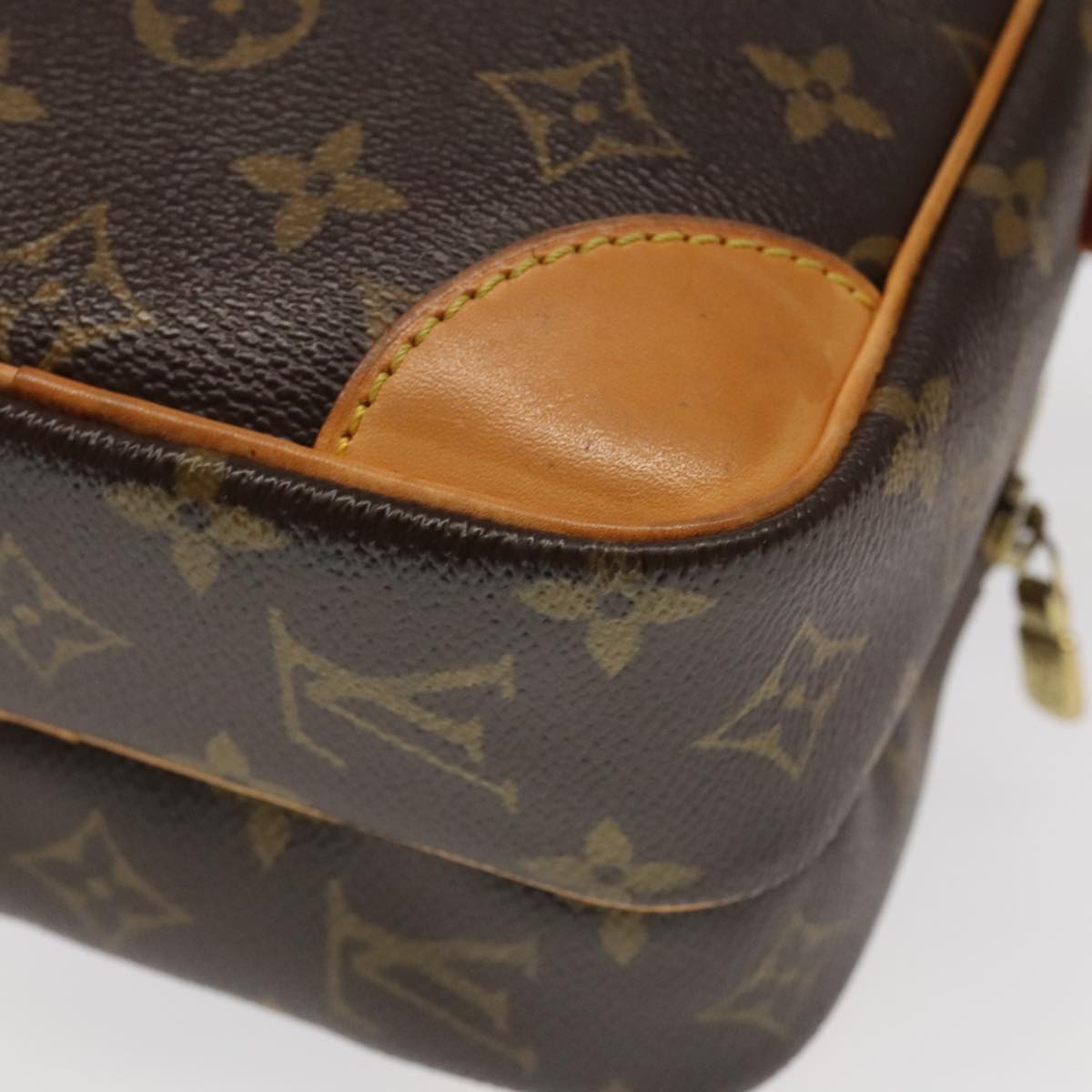 Louis Vuitton Amazon Brown Canvas Shoulder Bag