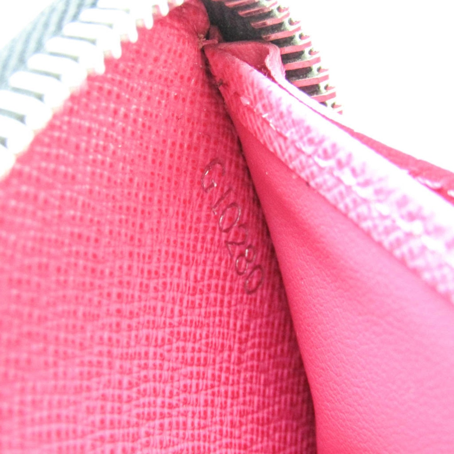 Louis Vuitton Zippy Wallet Pink Leather Wallet