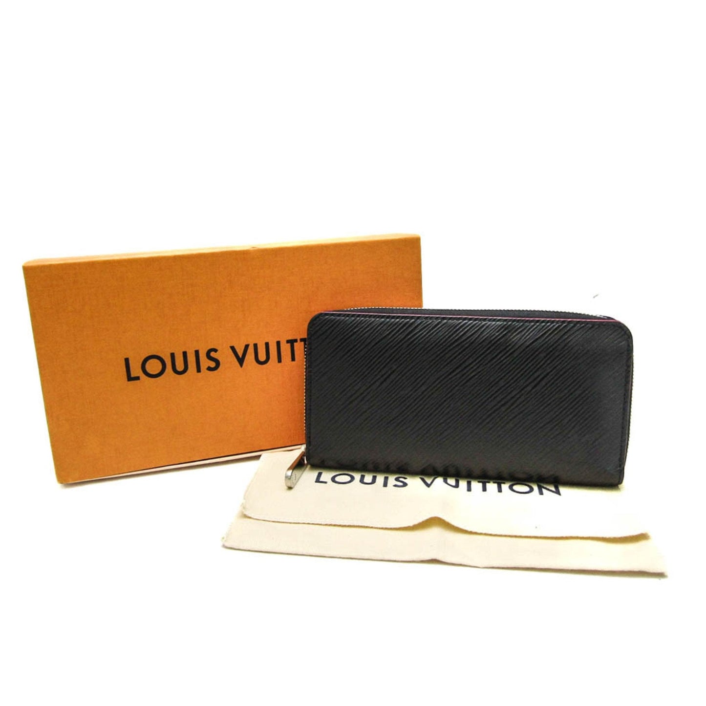 Louis Vuitton Zippy Wallet Pink Leather Wallet