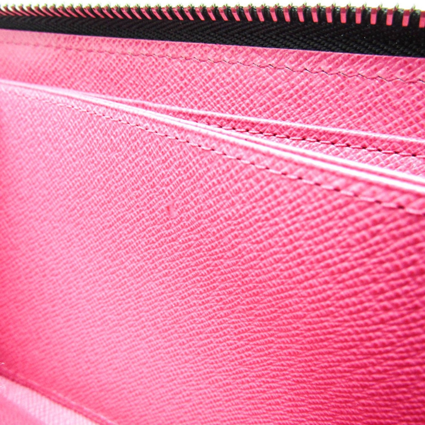 Louis Vuitton Zippy Wallet Pink Leather Wallet