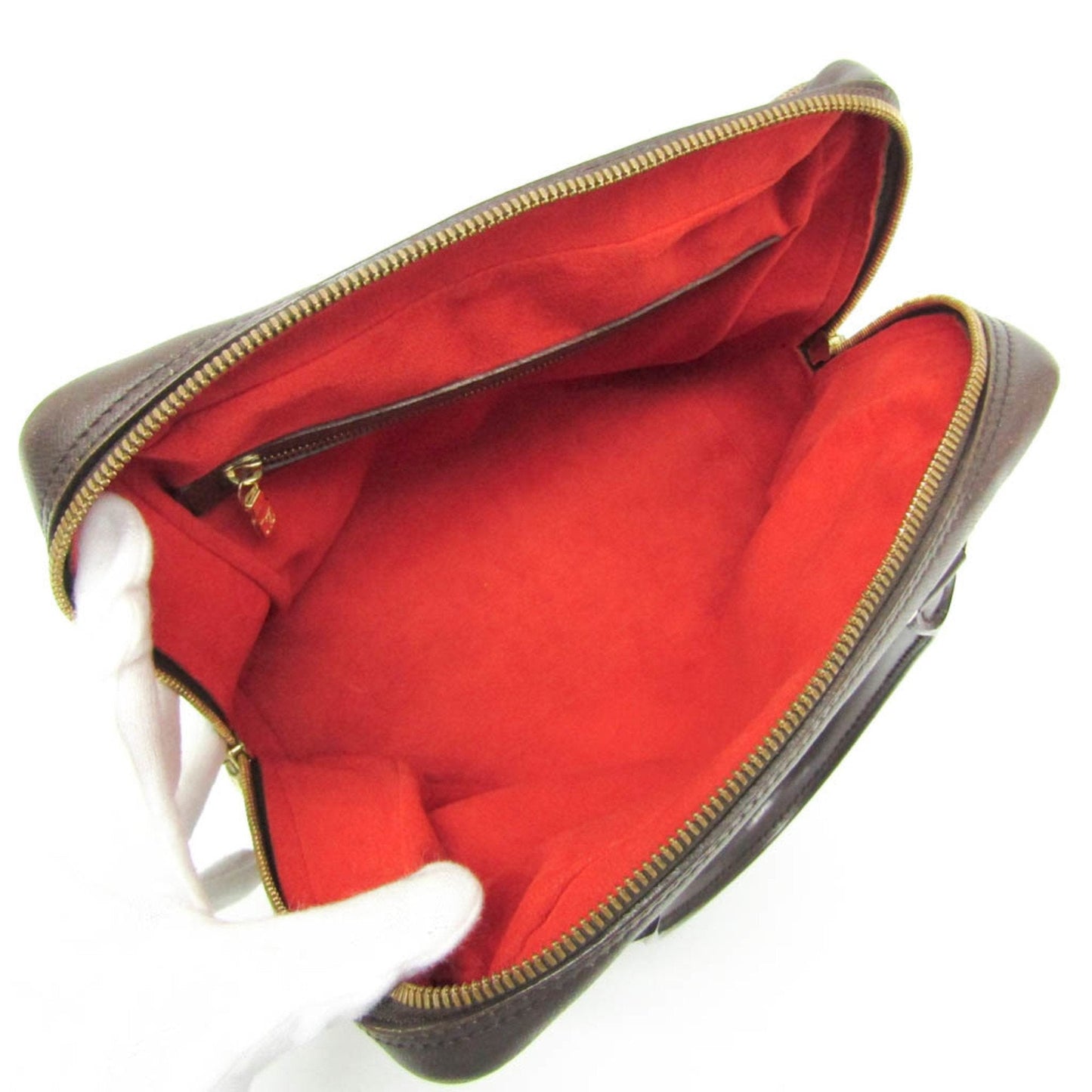 Louis Vuitton Brera Brown Canvas Handbag