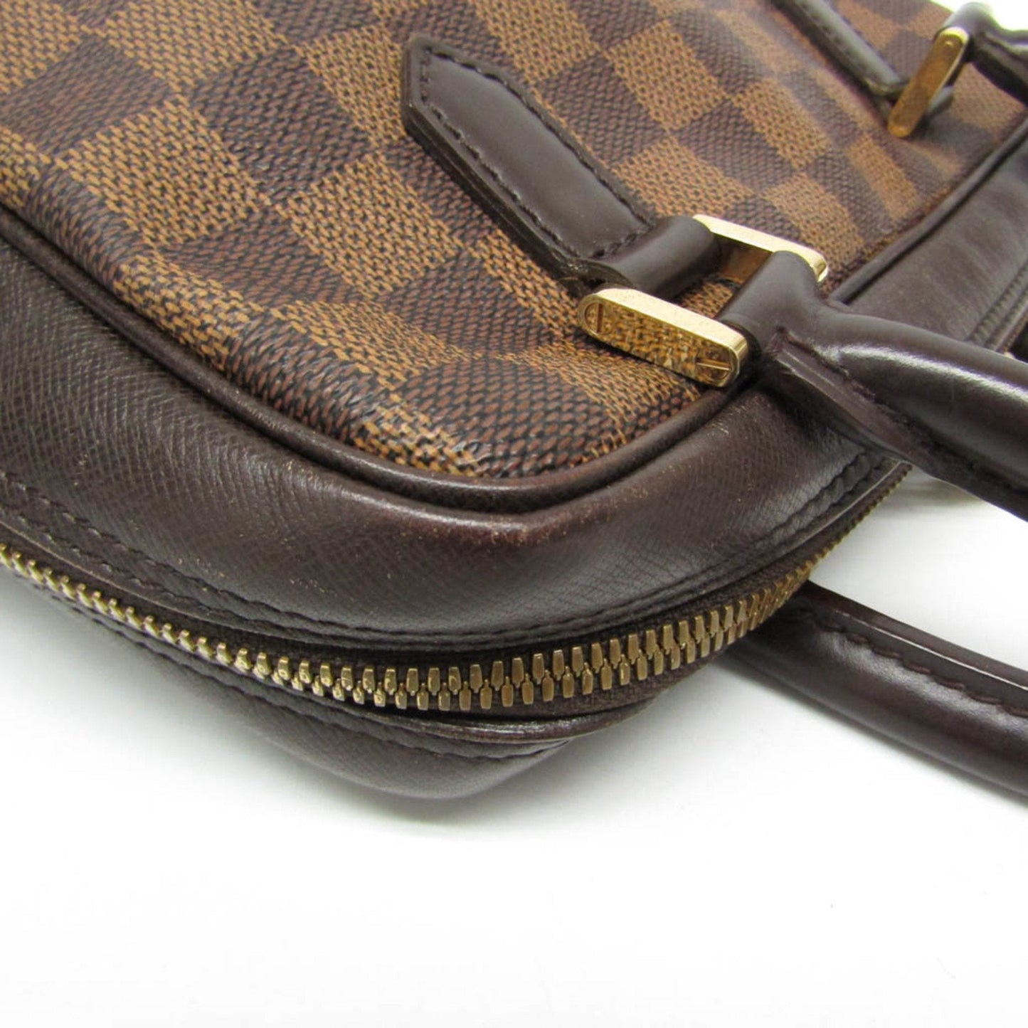 Louis Vuitton Brera Brown Canvas Handbag