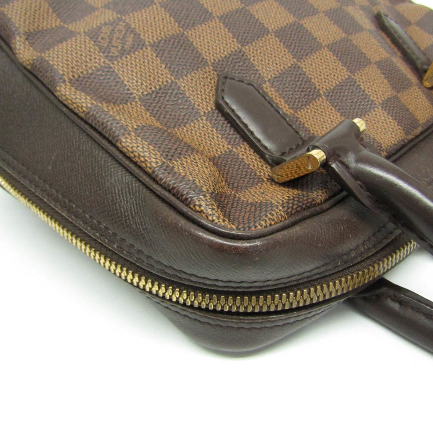 Louis Vuitton Brera Brown Canvas Handbag