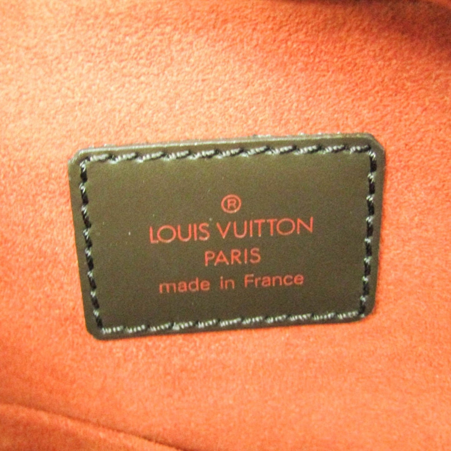 Louis Vuitton Sarria Brown Canvas Handbag
