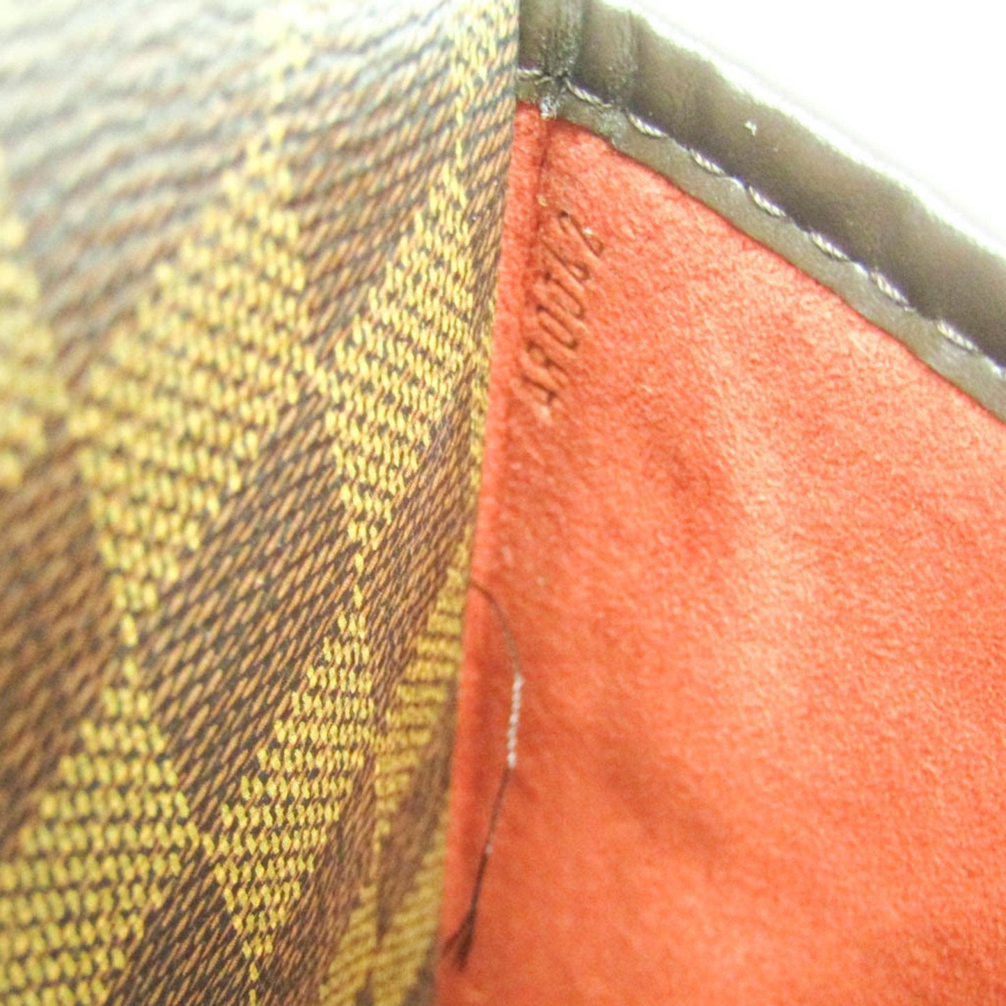 Louis Vuitton Sarria Brown Canvas Handbag