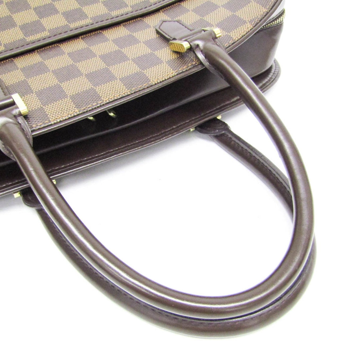 Louis Vuitton Sarria Brown Canvas Handbag