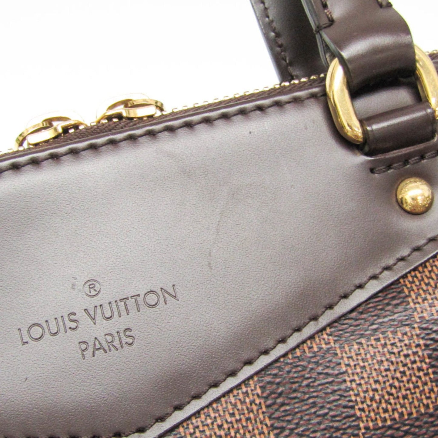 Louis Vuitton Westminster Brown Canvas Handbag
