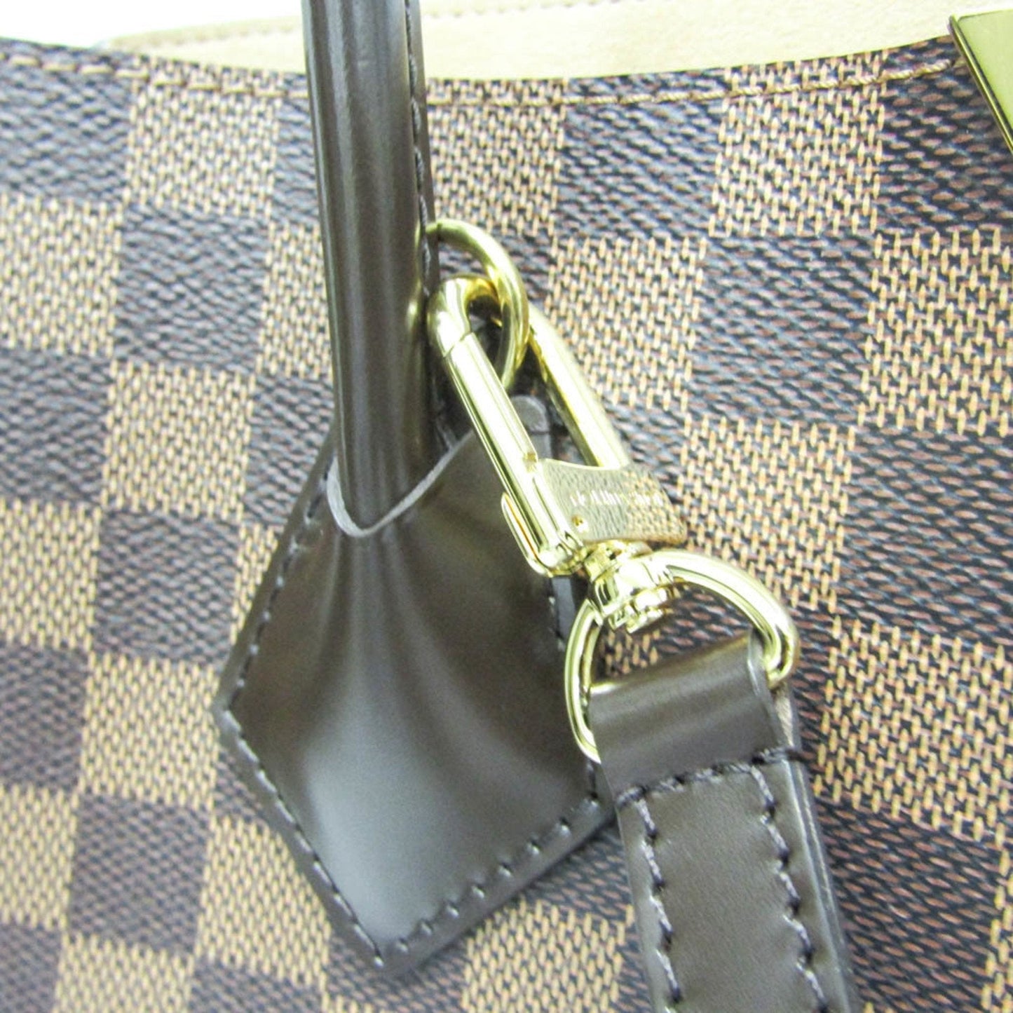 Louis Vuitton Kensington Brown Canvas Handbag