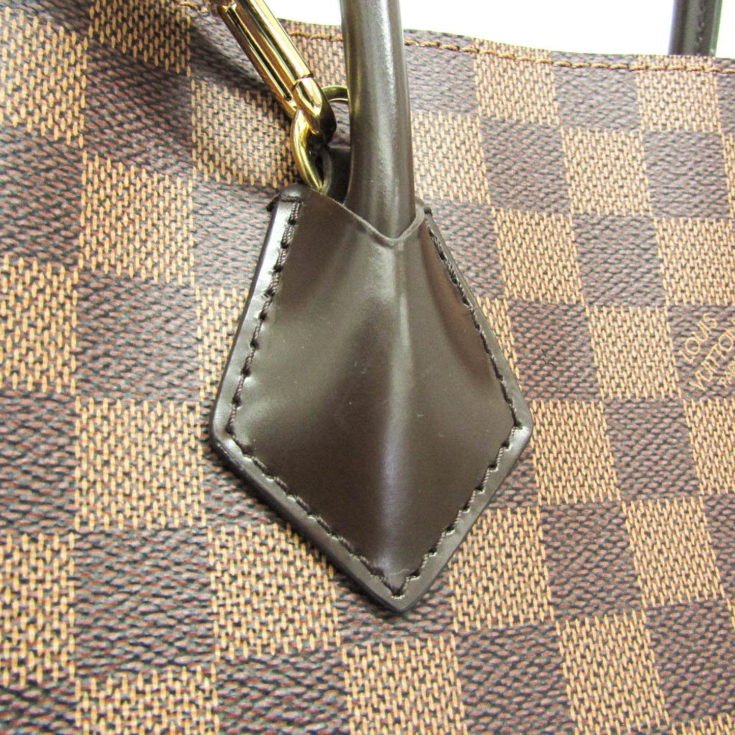 Louis Vuitton Kensington Brown Canvas Handbag