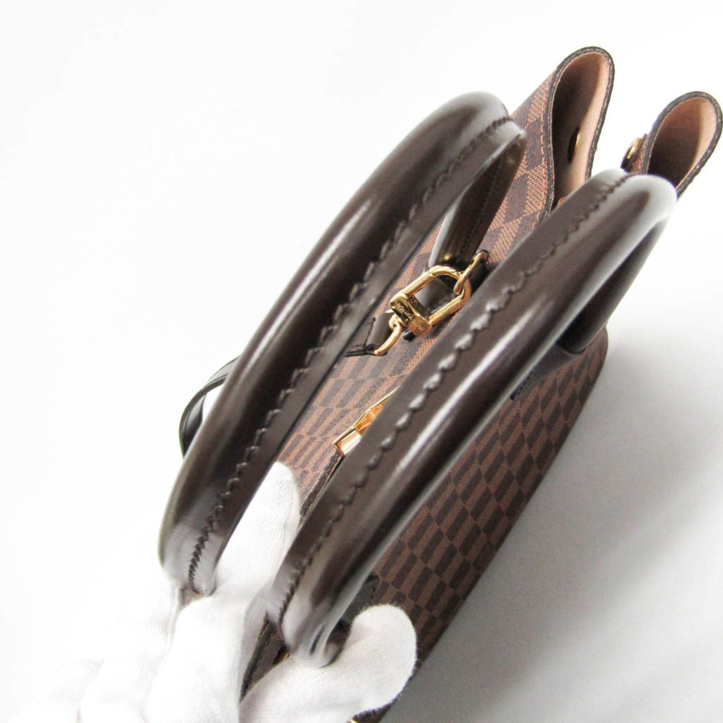 Louis Vuitton Kensington Brown Canvas Handbag