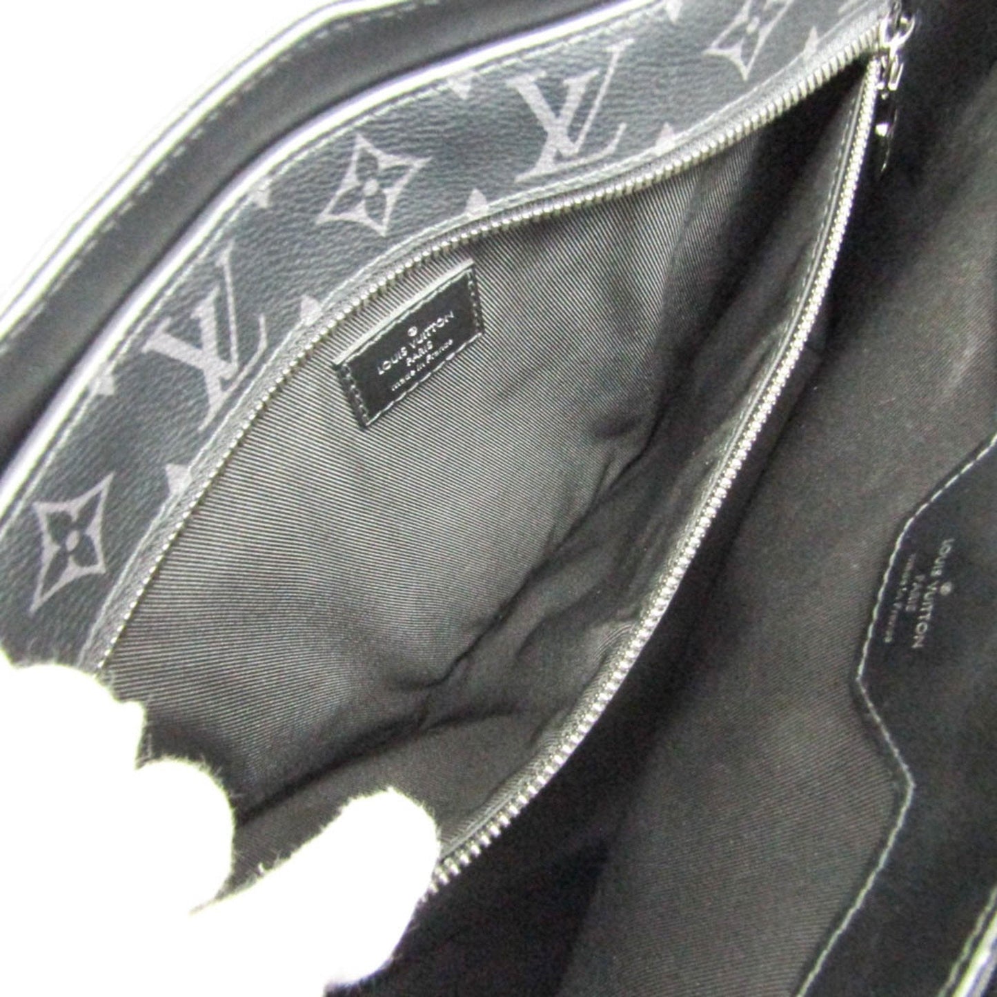 Louis Vuitton Grand Sac Eclipse Black Canvas Handbag