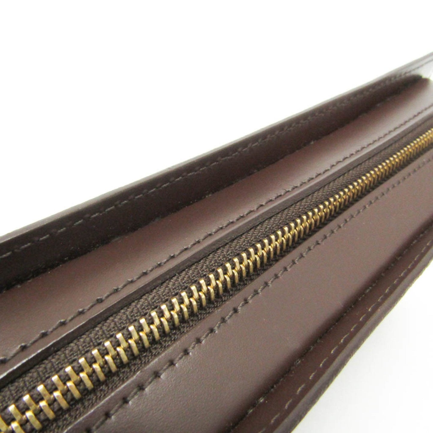 Louis Vuitton Saint-Louis Brown Canvas Clutch Bag
