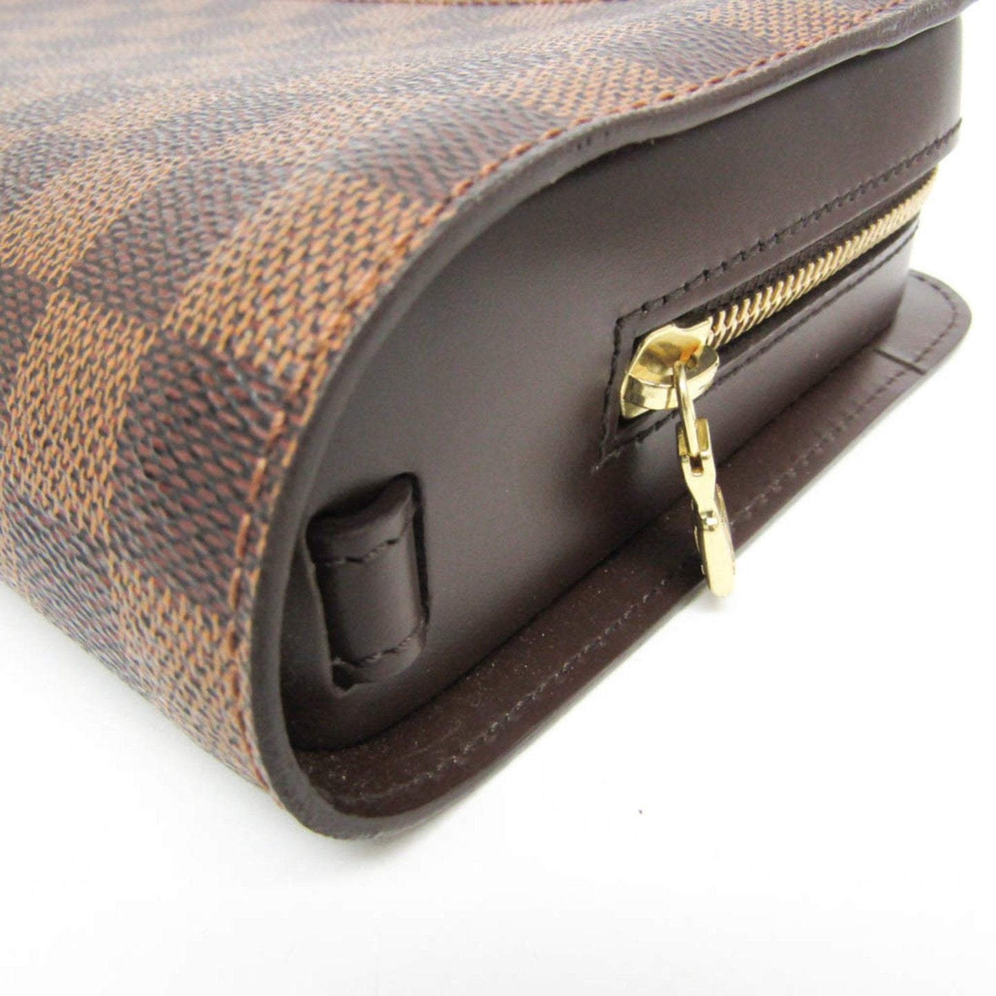 Louis Vuitton Saint-Louis Brown Canvas Clutch Bag