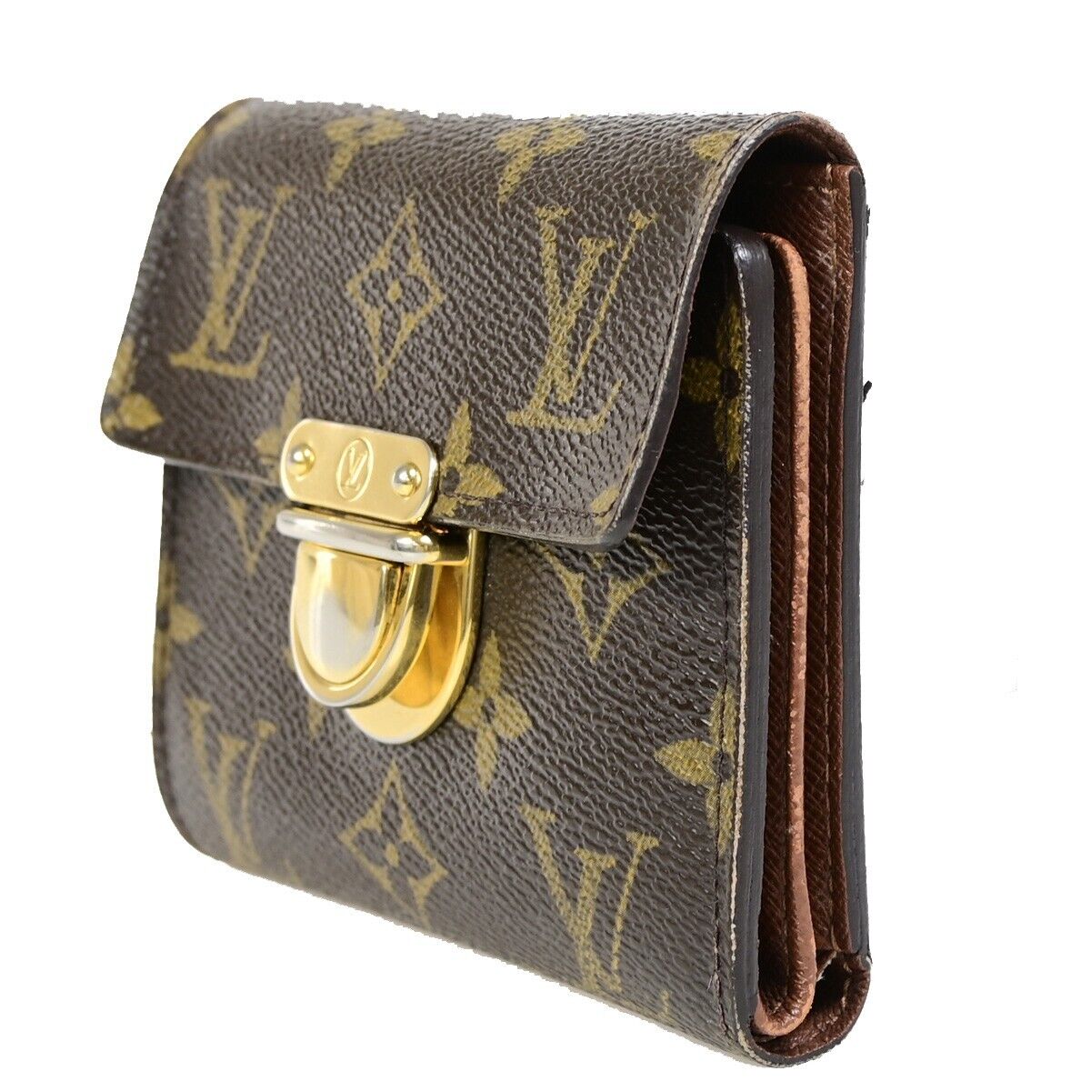 Louis Vuitton Koala Brown Canvas Wallet