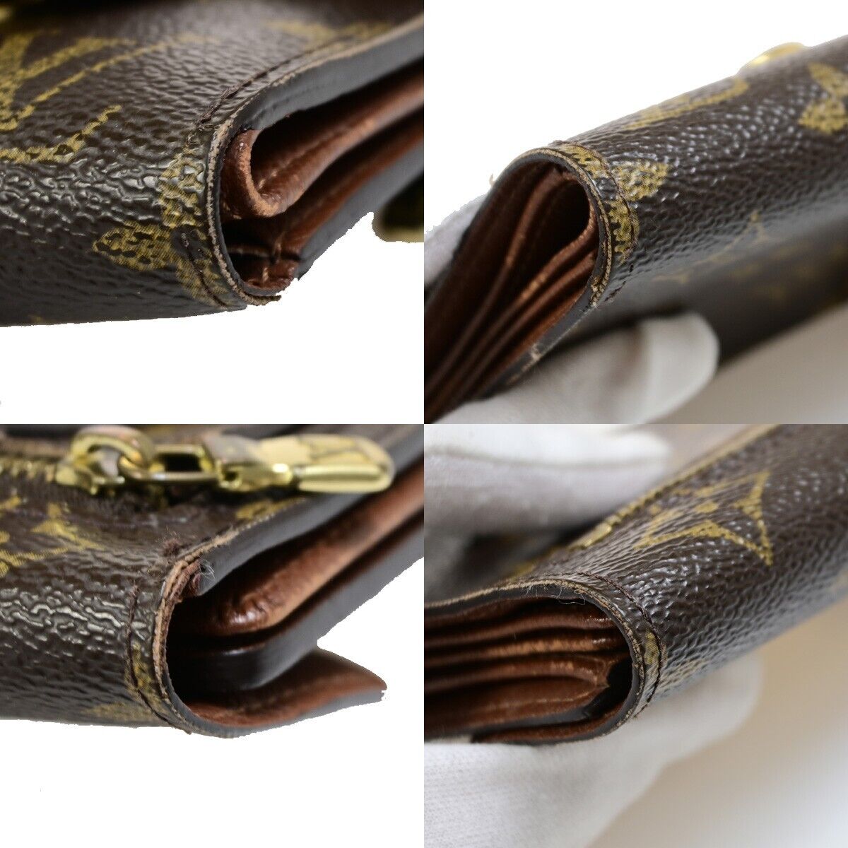 Louis Vuitton Koala Brown Canvas Wallet