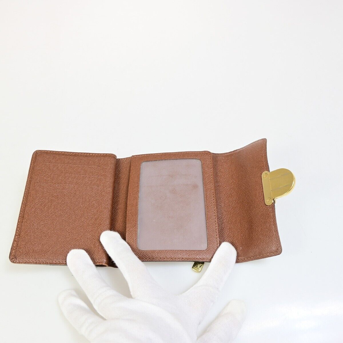 Louis Vuitton Koala Brown Canvas Wallet