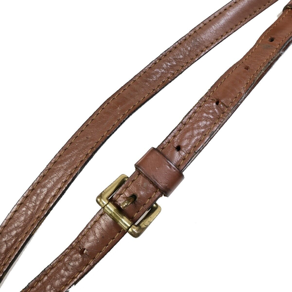 Louis Vuitton Porte Documents Brown Canvas Briefcase Bag