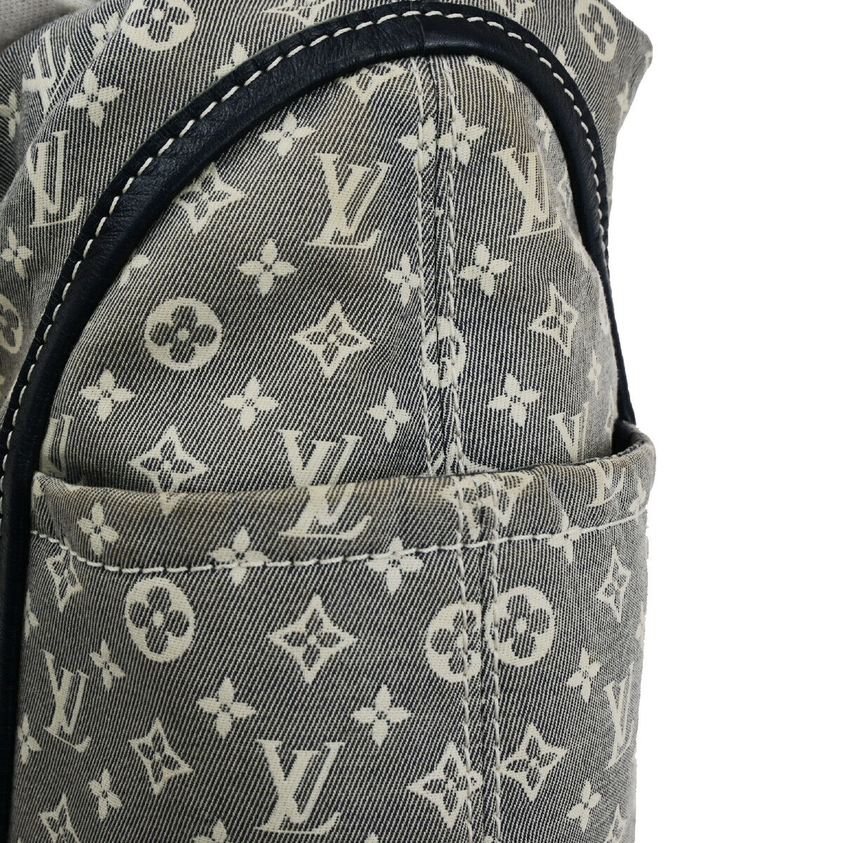 Louis Vuitton Romance Grey Canvas Shoulder Bag