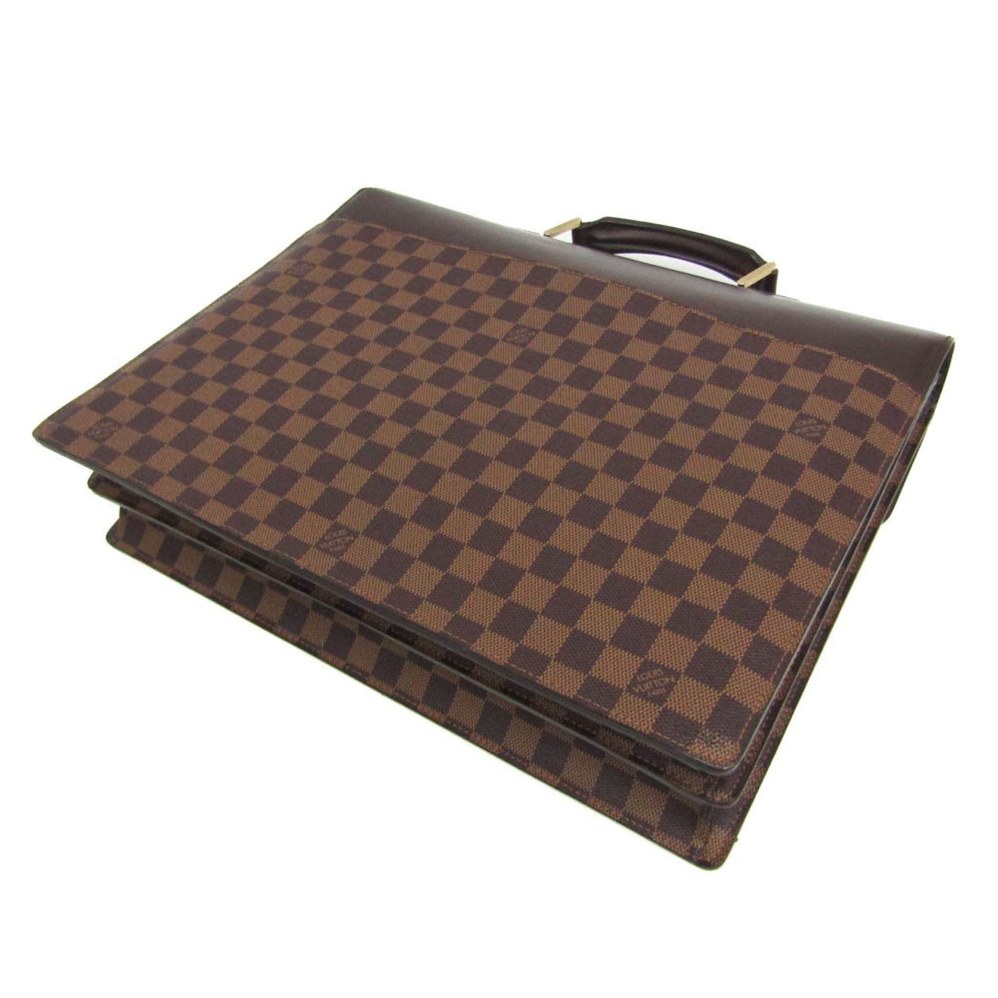 Louis Vuitton Altona Brown Canvas Briefcase Bag