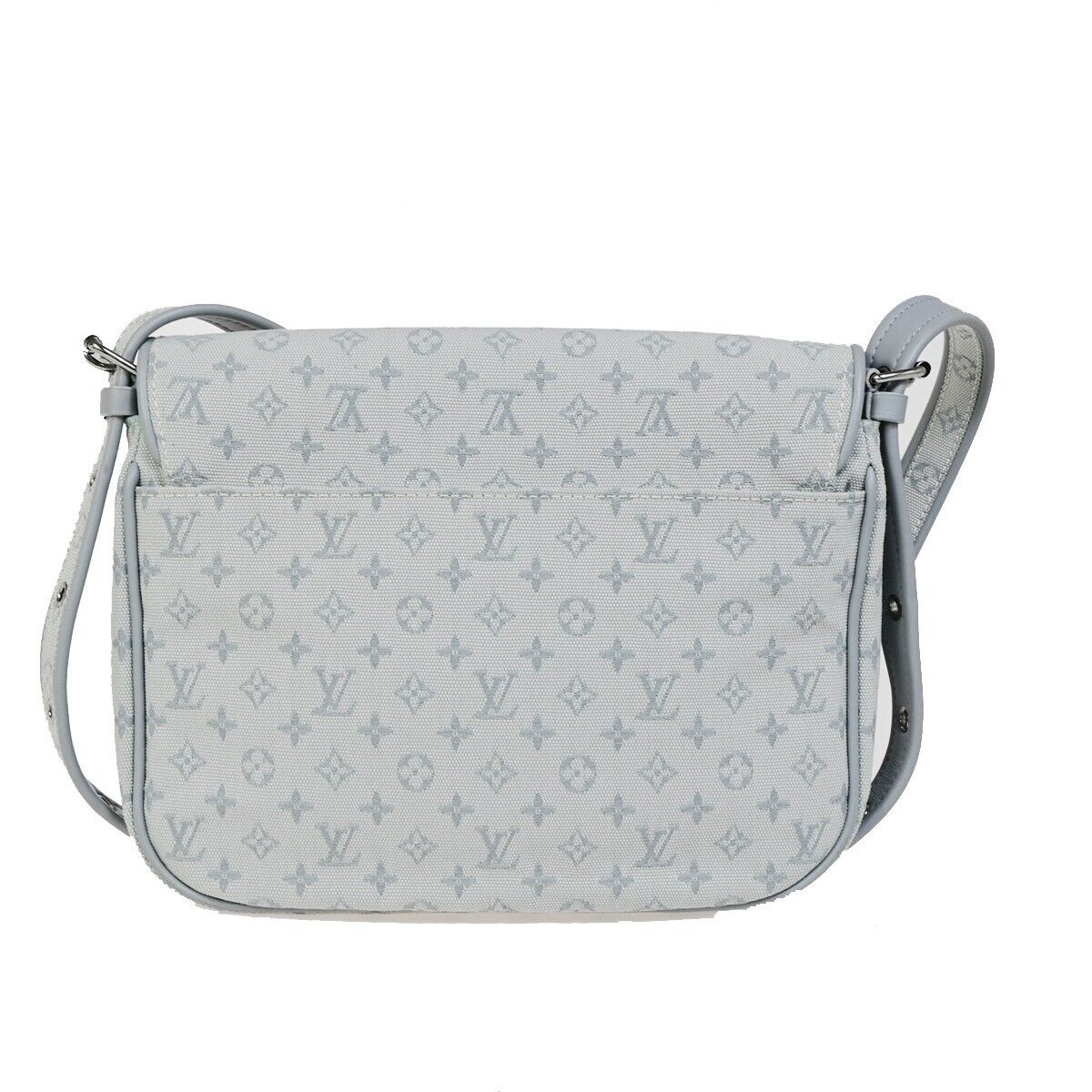 Louis Vuitton Musette Tango Grey Canvas Shoulder Bag