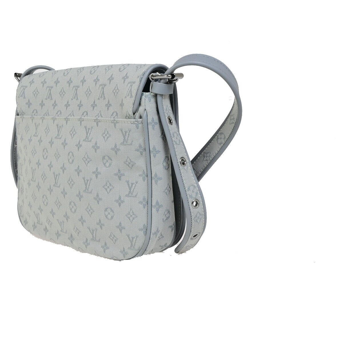 Louis Vuitton Musette Tango Grey Canvas Shoulder Bag
