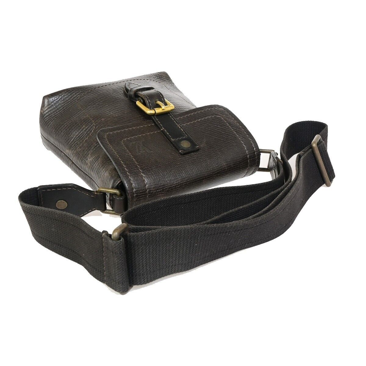 Louis Vuitton Yuma Brown Leather Handbag