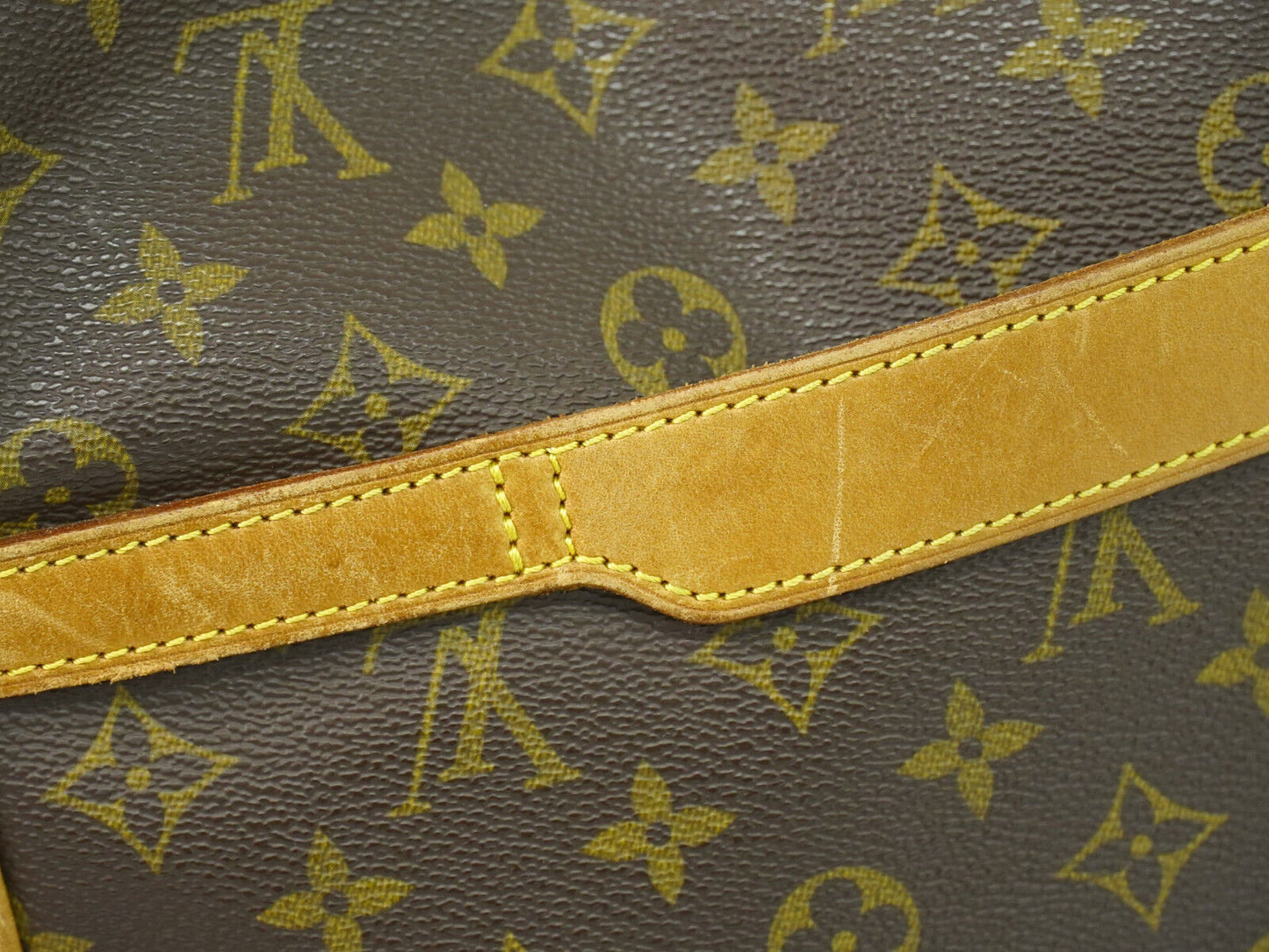 Louis Vuitton Abbesses Brown Canvas Backpack Bag